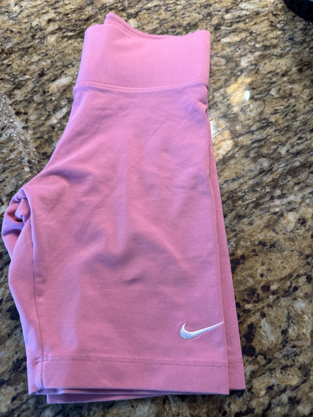 Nike size small Women's bike shorts cotton blend worn once